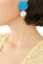 Rose Pearl Earrings